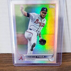 2022 Topps Series 1 Rainbow Foil Huascar Ynoa #3 Atlanta Braves